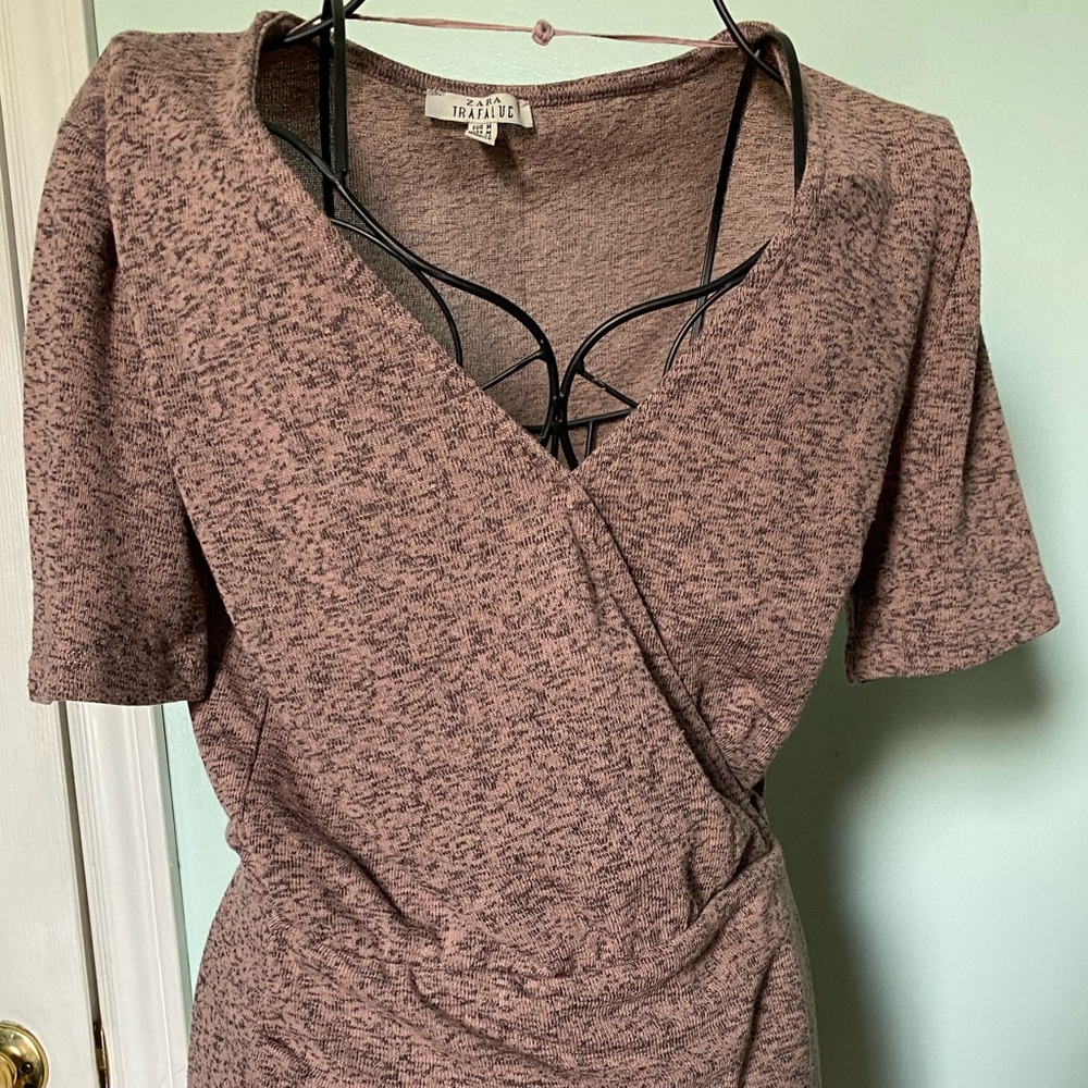 Dusty Pink Jersey Dress